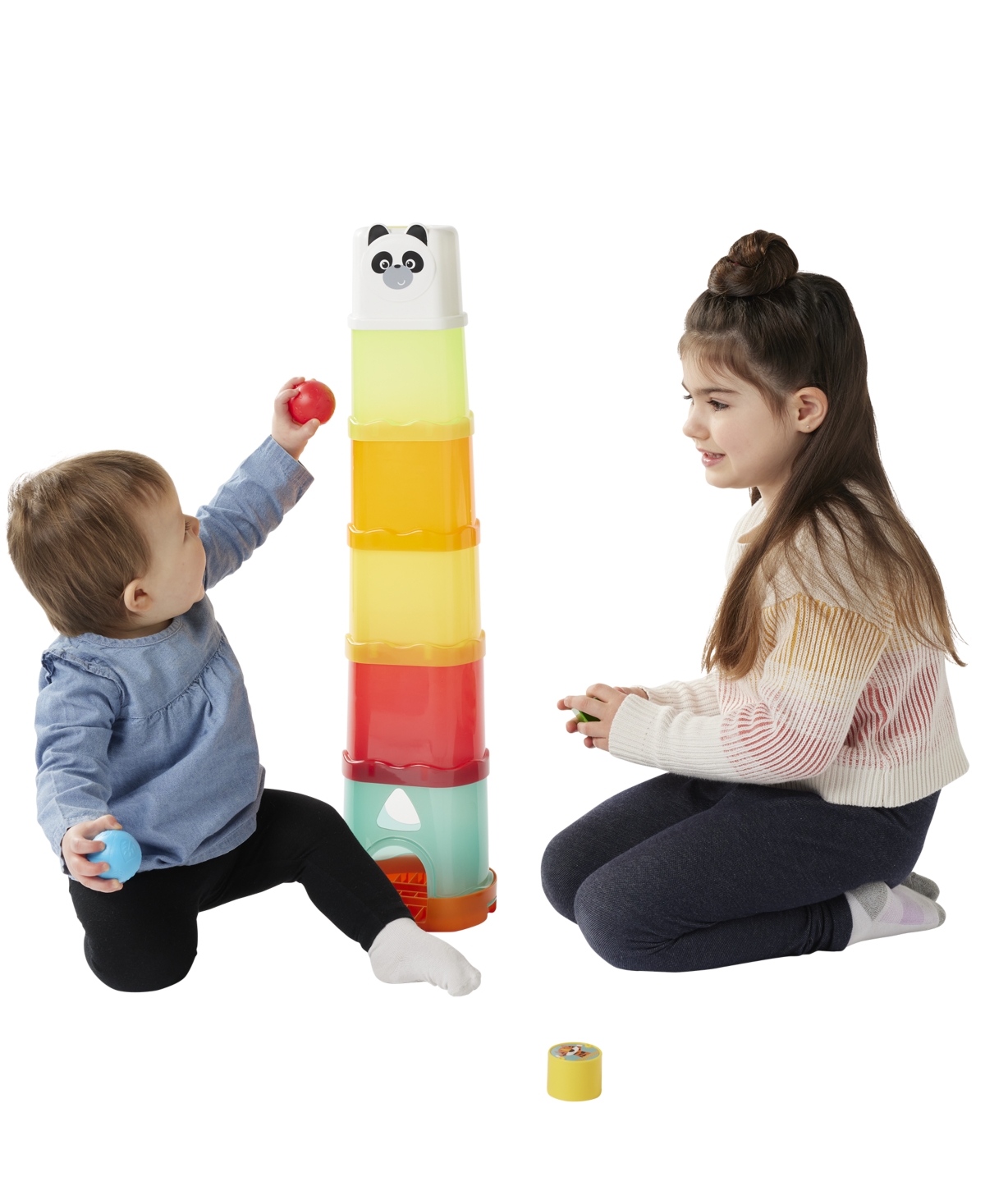 Imaginarium Drop And Roll Stacking Cups In Multi