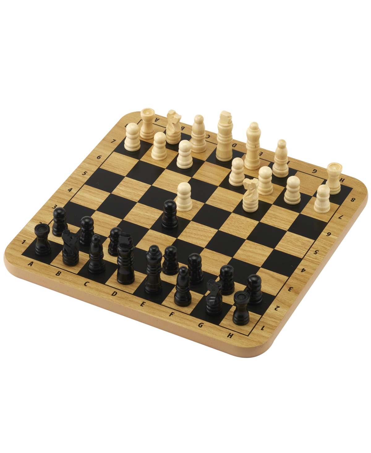 Pavilion Pavillion Wooden Chess & Checkers Set Game, Created For You By Toys R Us In Multi