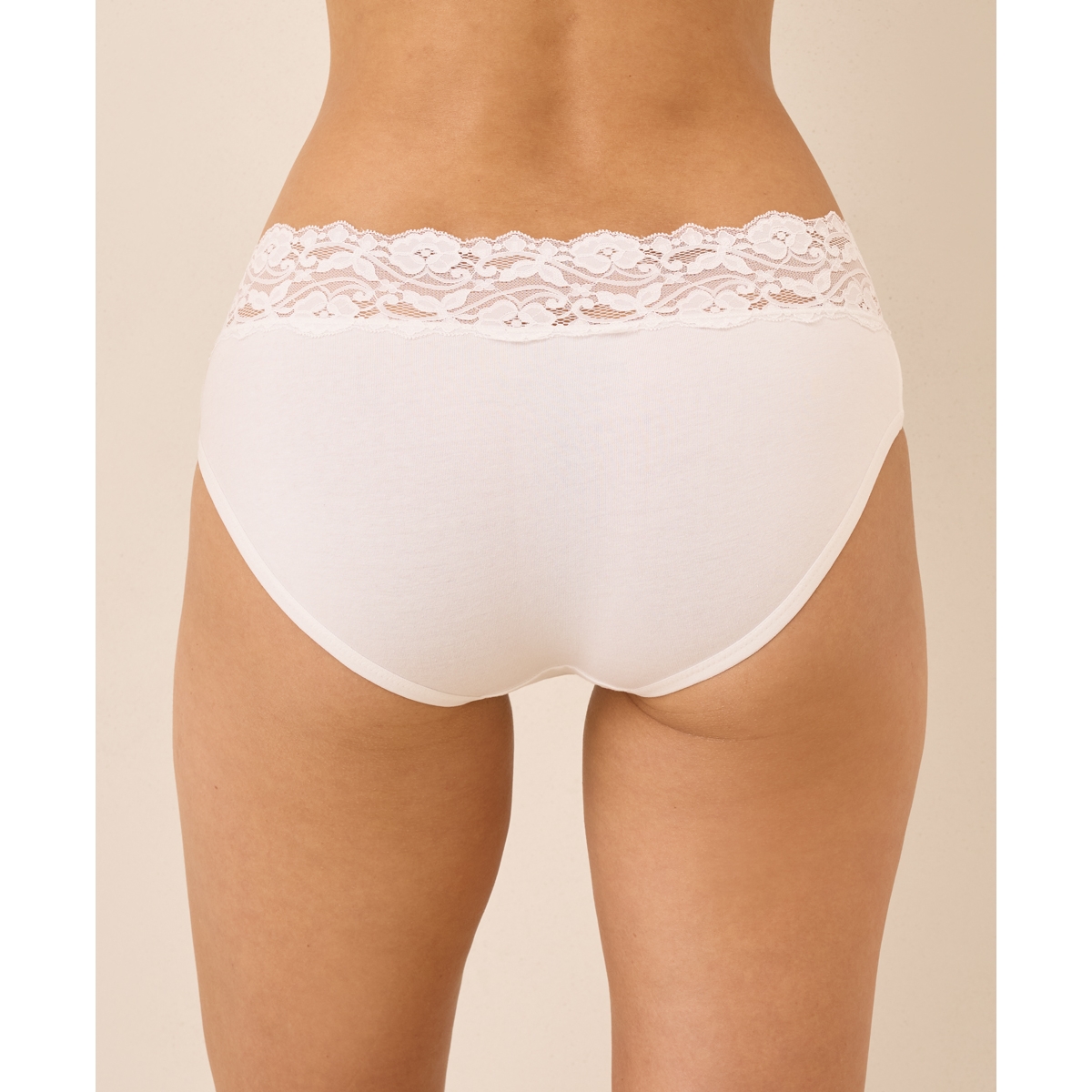 Pact Women's Lace Waist Brief 3-Pack