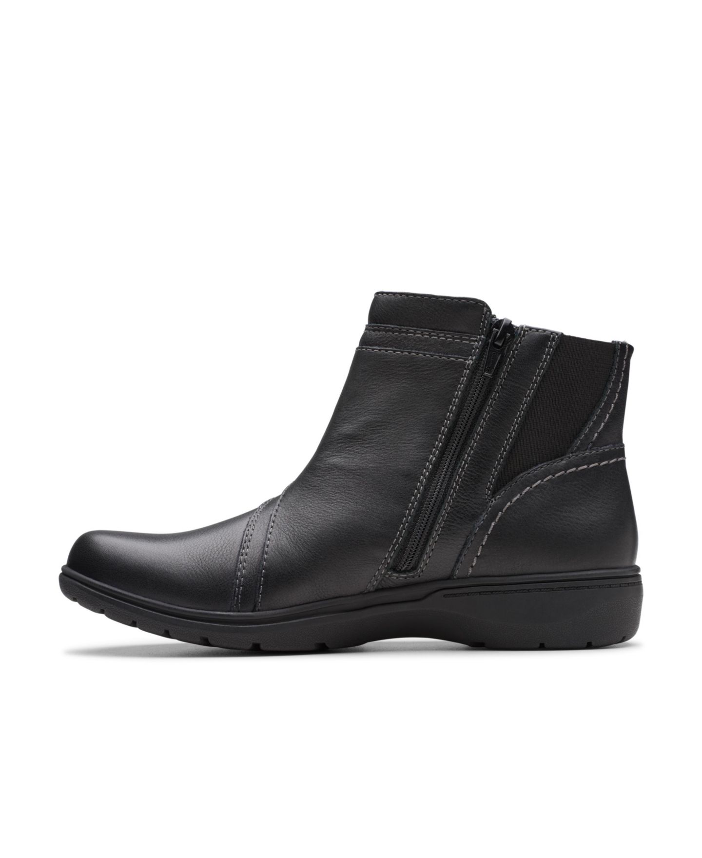 Женские ботинки Clarks Collection Carleigh Style, цвет: Чёрный кожаный — фото 3
