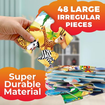 2x3 FT Giant Floor Puzzles for Kids Ages 4-6