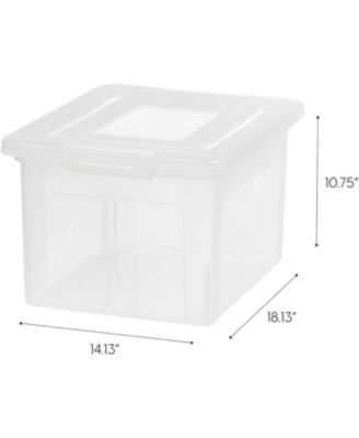 4 Pack Letter/Legal Size File Box