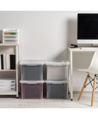 4 Pack Letter/Legal Size File Box