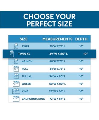 Waterproof and Zippered Box Spring Cover - 6 Sided California King Size Box Spring - White