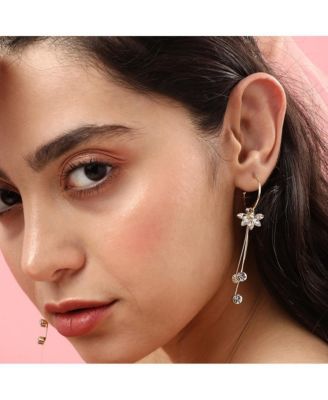 Women's Flower Drop Earrings