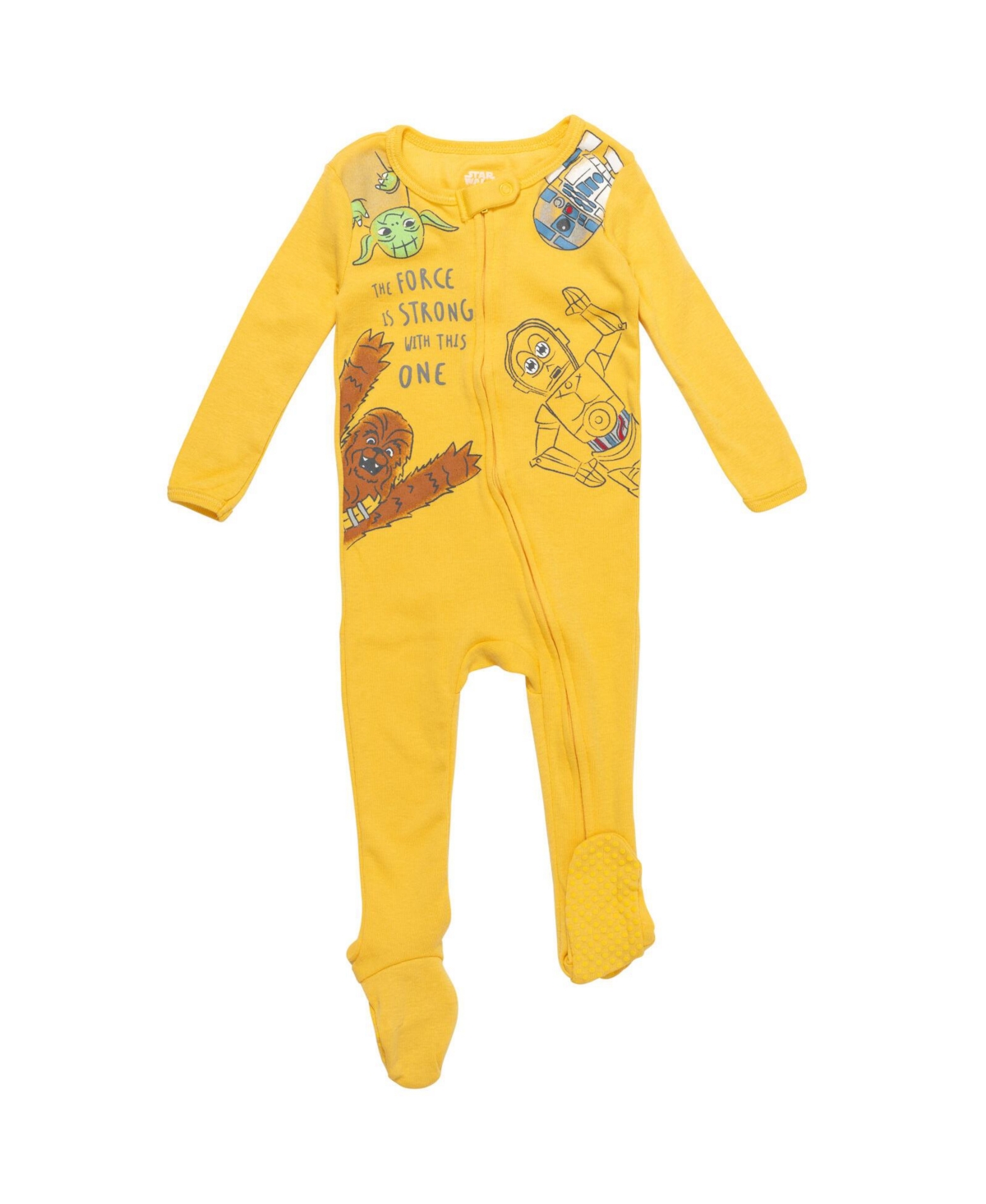 Starwars Baby Boys Star Wars Chewbacca R2- D2 Darth Vader Stormtrooper Baby 2 Pack Zip Up Long Sleeve Sleep N' Play Coveralls to -/ bl