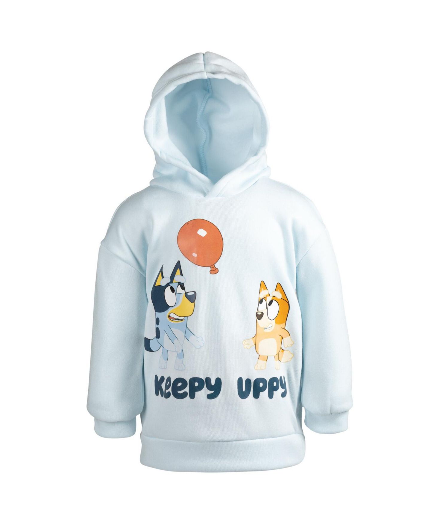 Bluey Little Boys Fleece Pullover Hoodie and Pants Outfit Set, цвет: Синий / Серый — фото 6
