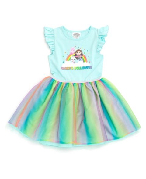 Платье Gabby's Dollhouse Sleeveless Tutu Dress для девочек-малышей, цвет: Синий
