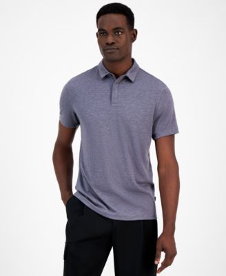 Men's AlfaTech Stretch Solid Polo Shirt