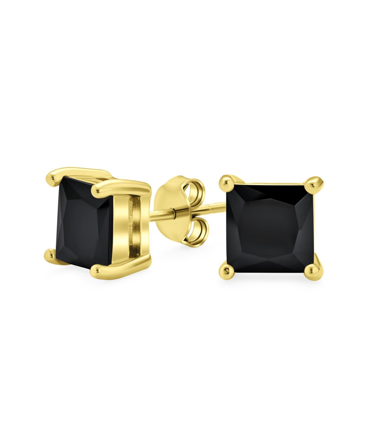 Bling Jewelry Cut Stud Earrings For