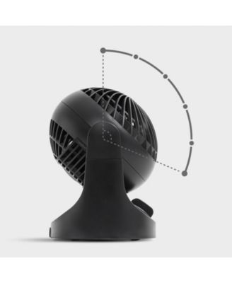USA WOOZOO Fan, 3 Speed, 6 angles, 65° Adjustable Tilt, Black