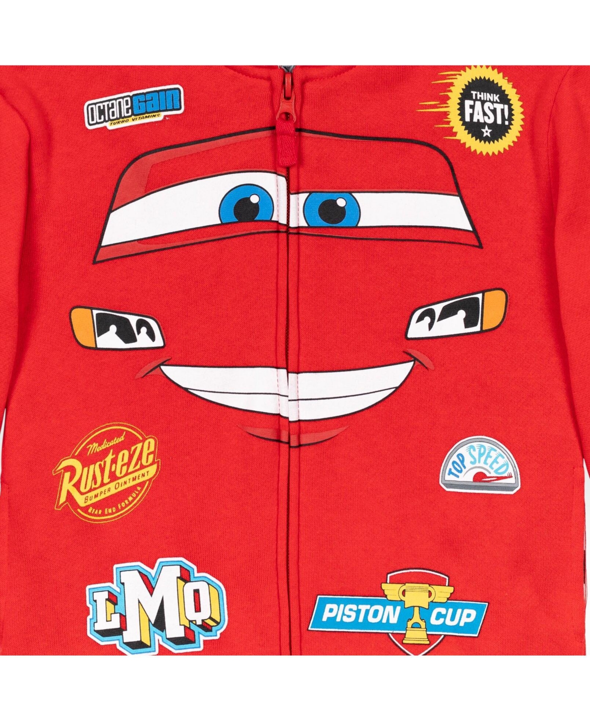Disney Boys Winnie the Pooh Incredibles Cars Fleece Zip Up Cosplay Hoodie to (18 Months - 18-20)