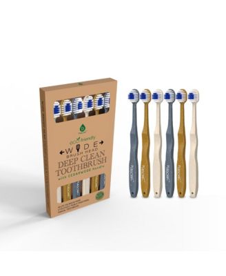 Eco Friendly Wide Brush Head Deep Clean Toothbrush