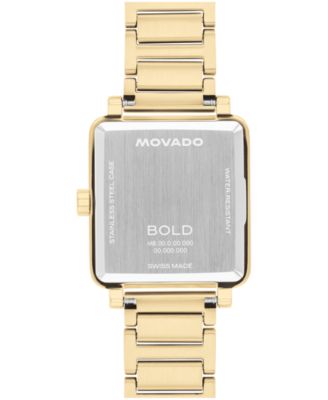 Women's Bold Evolution 2.0 Swiss Quartz Ionic Plated Light Gold Steel Watch 26mm