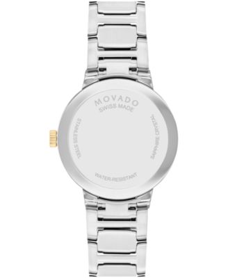 Women's Portfolio Swiss Quartz Stainless Steel Yellow Pvd Watch 28MM