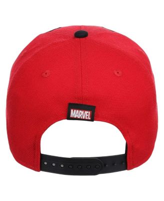 Men's Red Deadpool A-Frame Snapback Hat