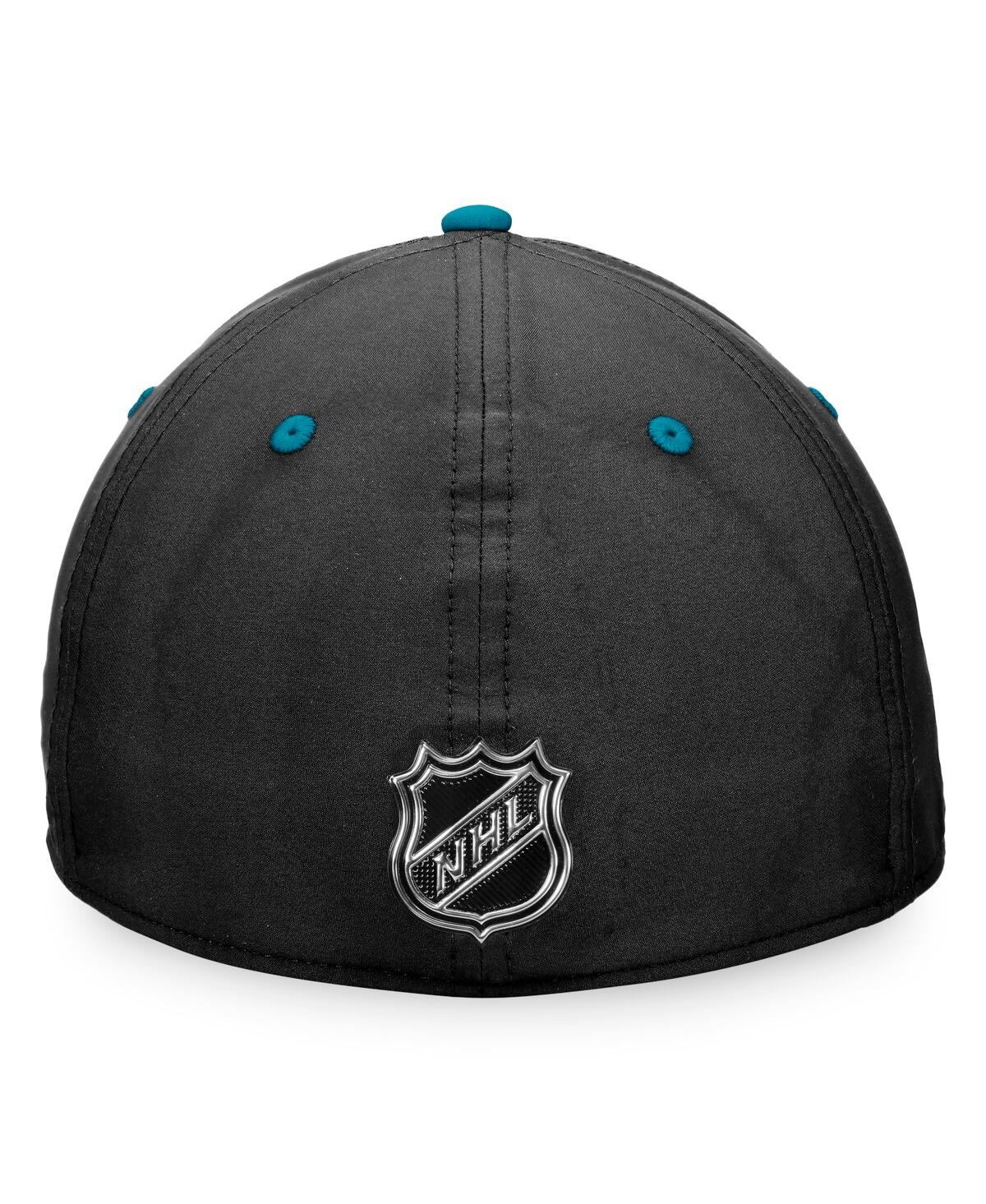Fanatics Men'sSan Jose Sharks Authentic Pro Rink Flex Hat - Black