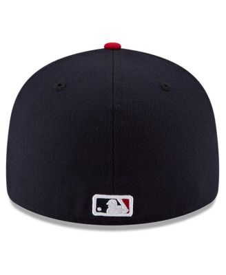 Men's Navy/Red Atlanta Braves National Baseball Hall of Fame Low Profile 59FIFTY Fitted Hat