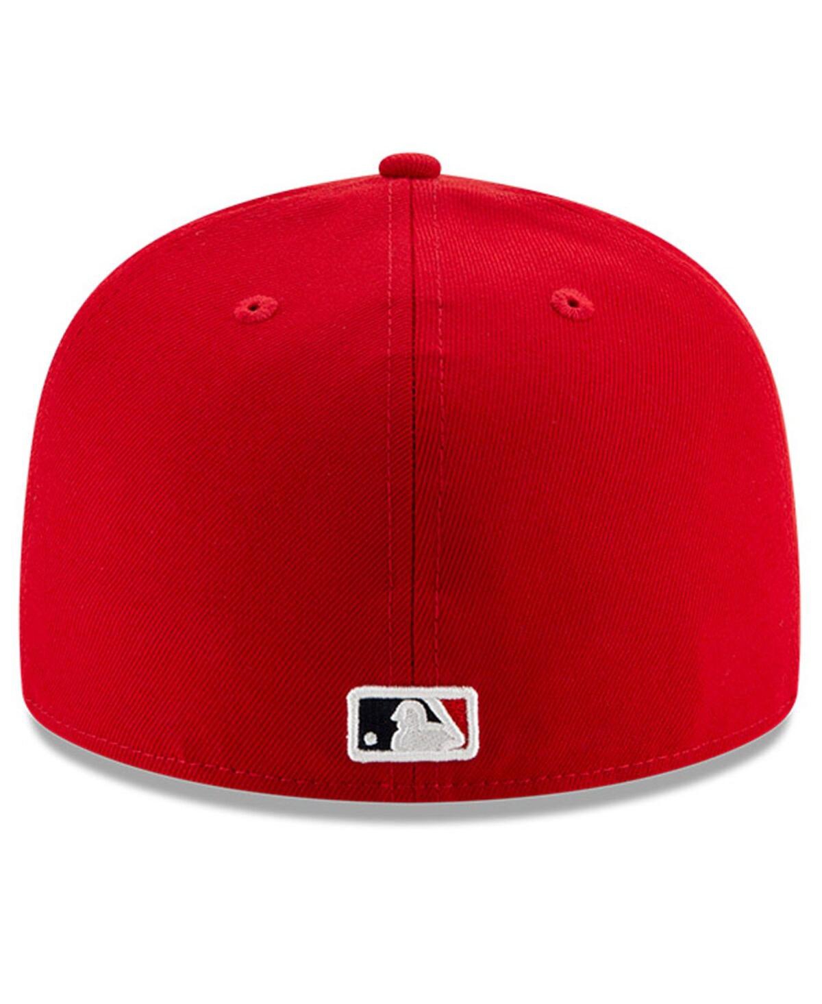 New Era Men'sSt. Louis Cardinals National Baseball Hall of Fame 59FIFTY Fitted Hat - Red