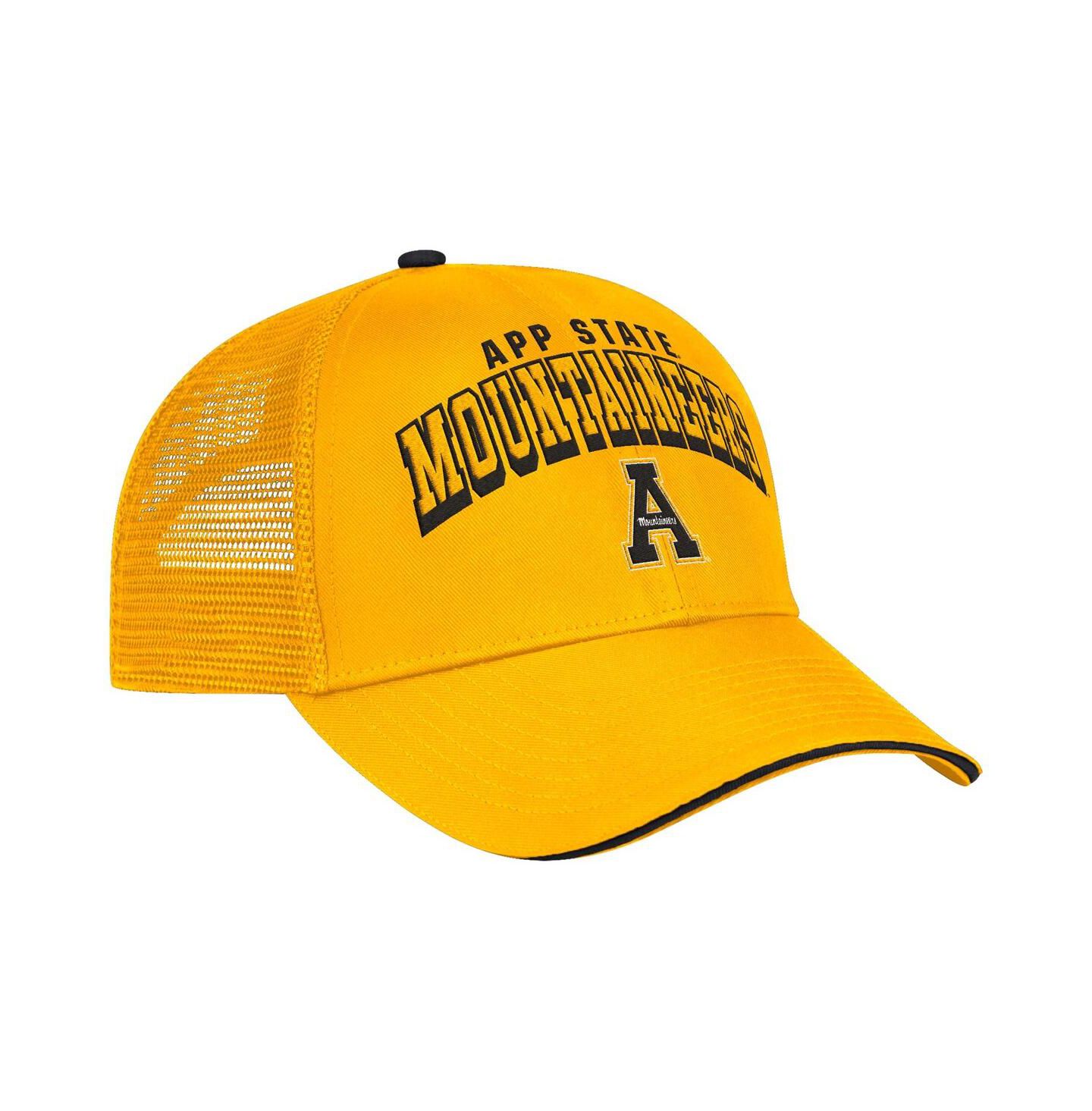 Мужская кепка Colosseum Gold Appalachian State Mountaineers Wyatt Adjustable Hat — фото 2