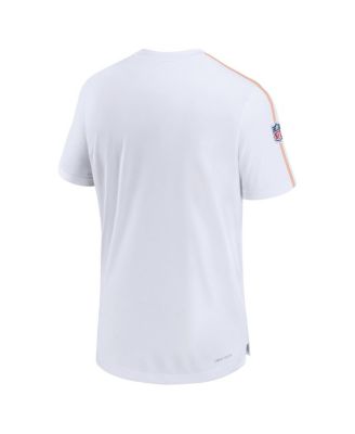 Men's White Tampa Bay Buccaneers Sideline Alternate Logo Coach Performance Top