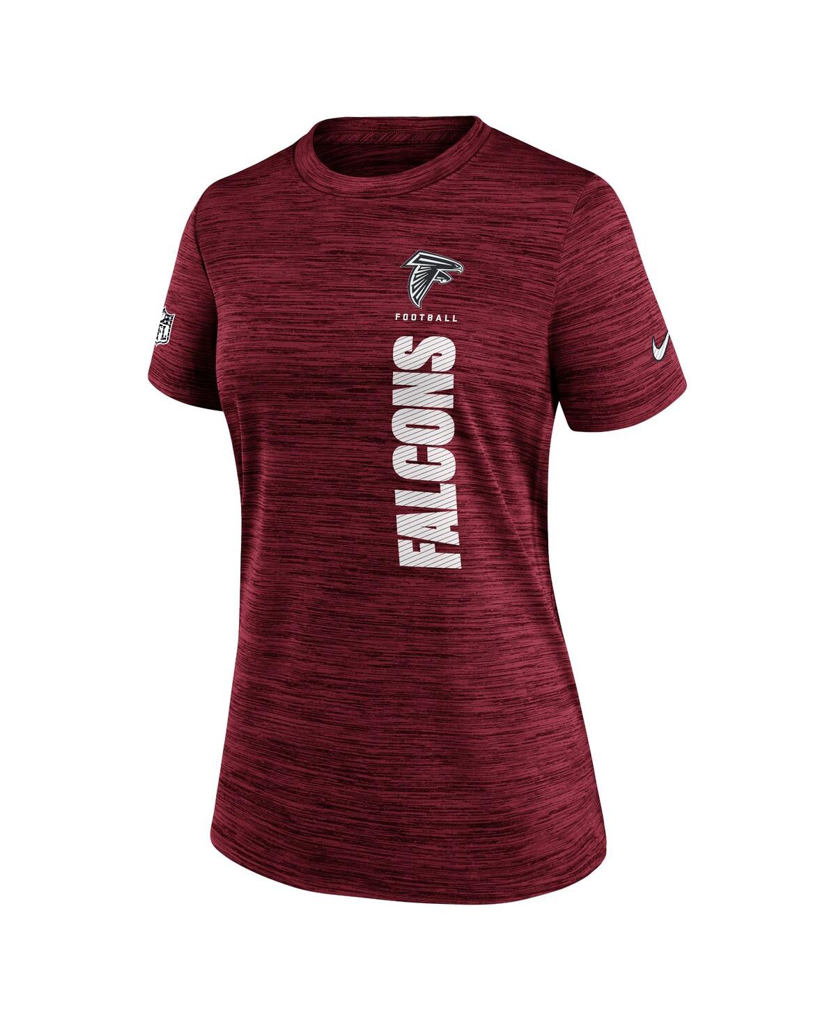 Nike Women'sAtlanta Falcons Velocity Performance T-Shirt - Red
