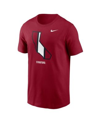 Men's Cardinal Stanford Cardinal Campus State Shape T-Shirt