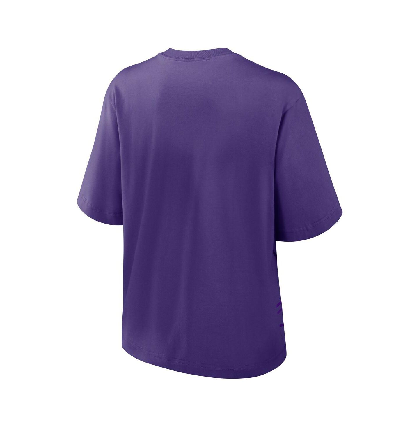 Женская футболка Nike Purple Minnesota Vikings Boxy — фото 3
