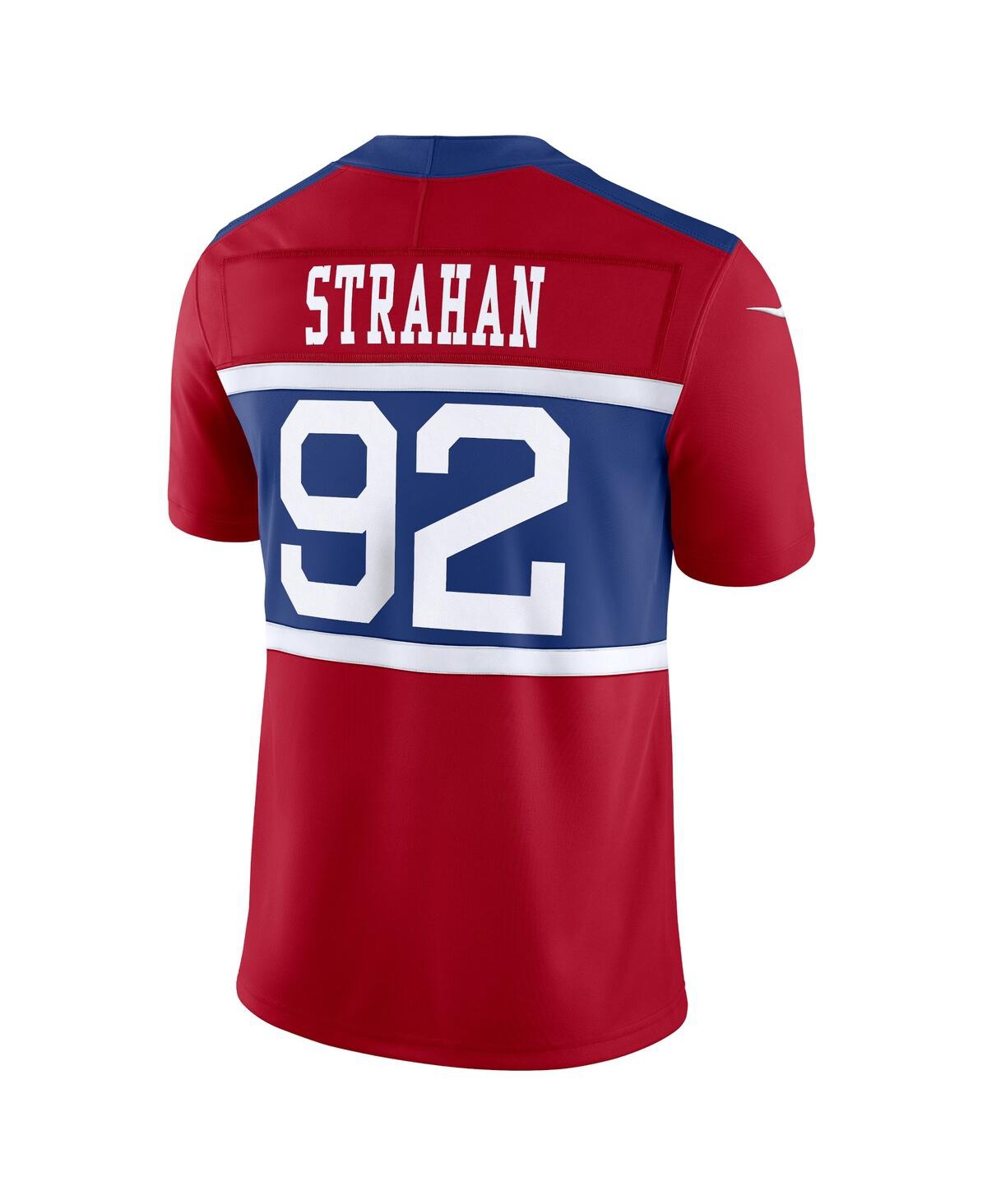 Nike Men's Michael Strahan CenturyNew York Giants Alternate Vapor F.u.s.e. Retired Player Limited Jersey - Red