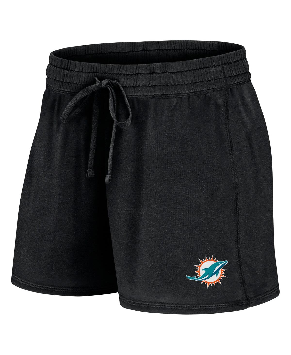 Fanatics Women'sMiami Dolphins Start to Finish T-Shirt Shorts Combo Pack - Black