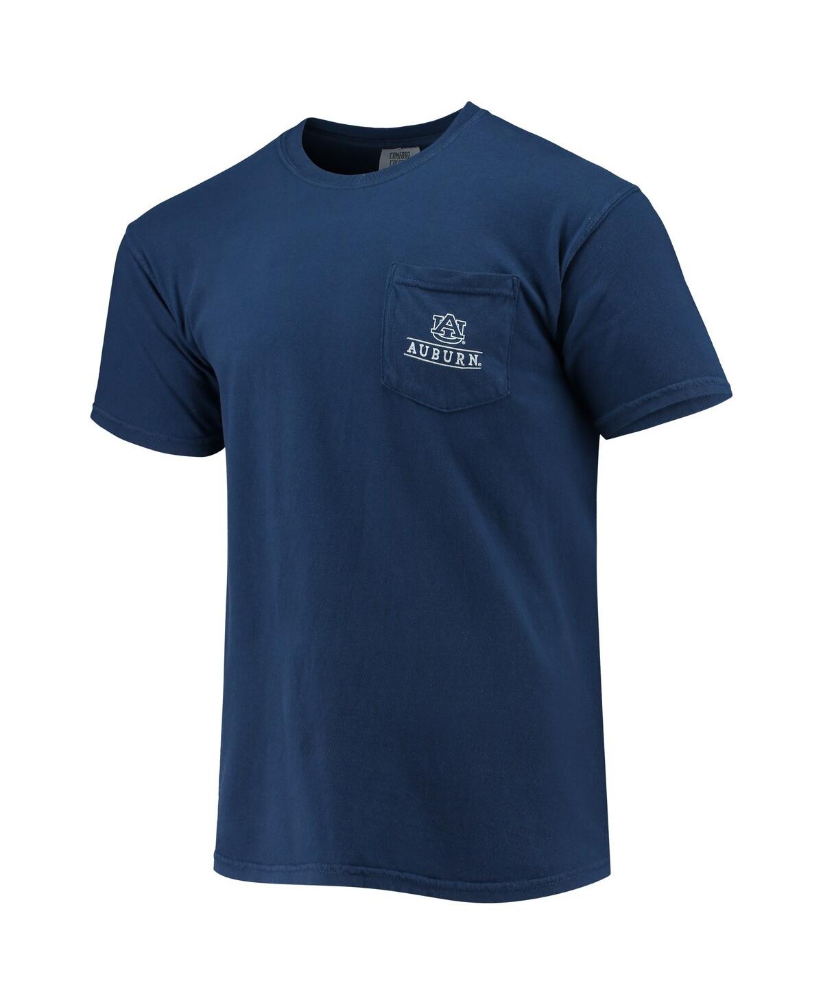 Image One Men's Navy Auburn Tigers Campus Americana T-shirt In Navy