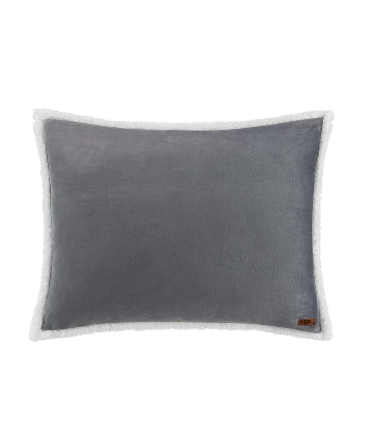 Ugg Avery Plush Reversible 3-pc. Comforter Set, King In Seal Grey