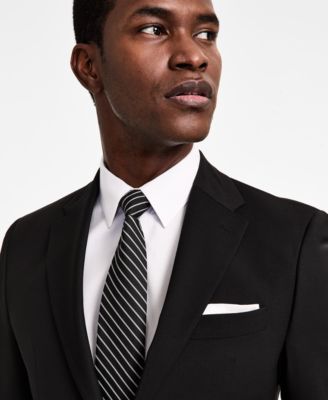 Men's Skinny-Fit Wool Blend Suit Jacket