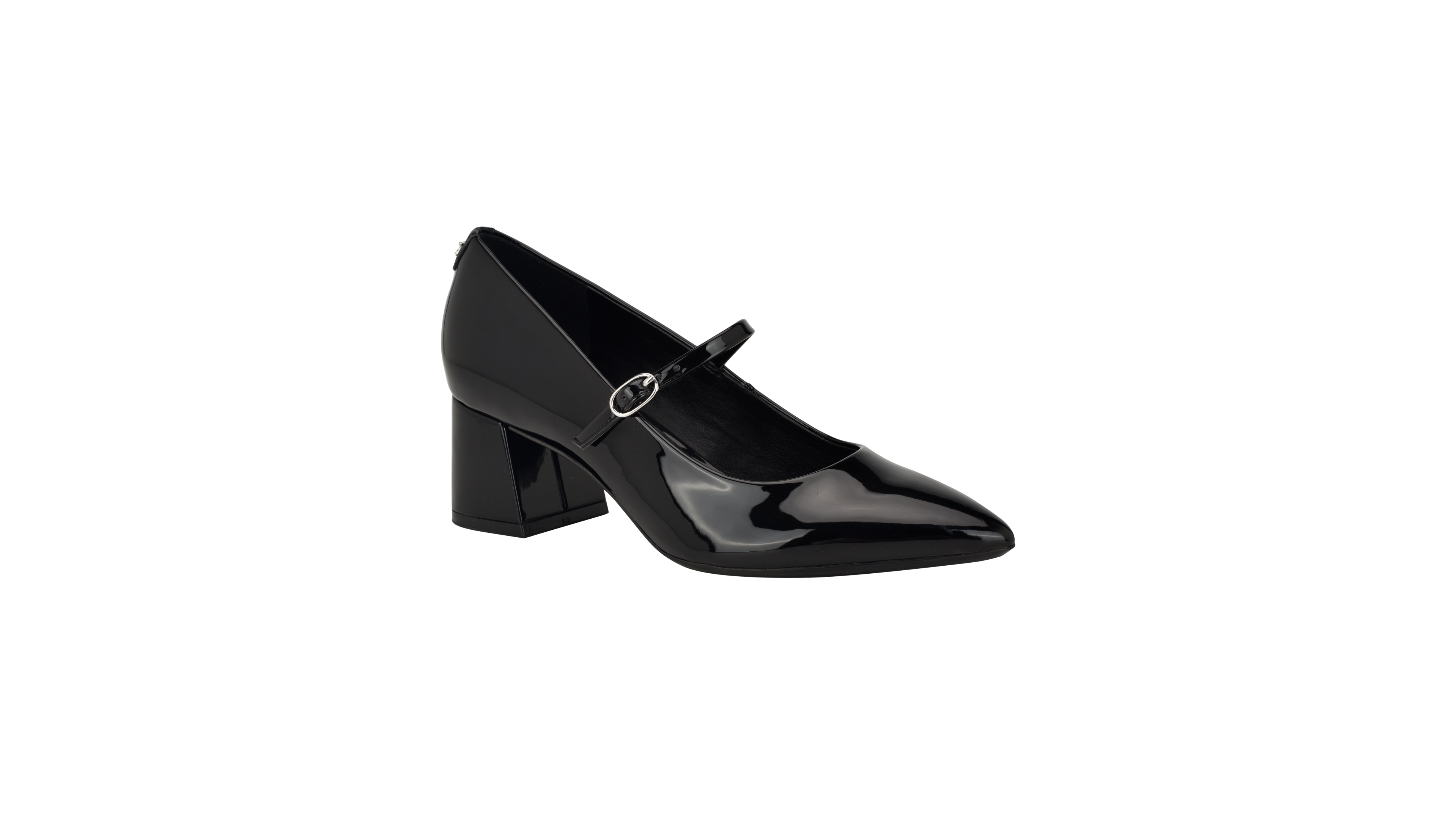 Calvin Klein Women's Leora Block Heel Pointy Toe Dress Pumps