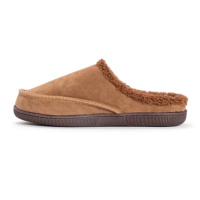 Men's Faux Suede Clog Slippers