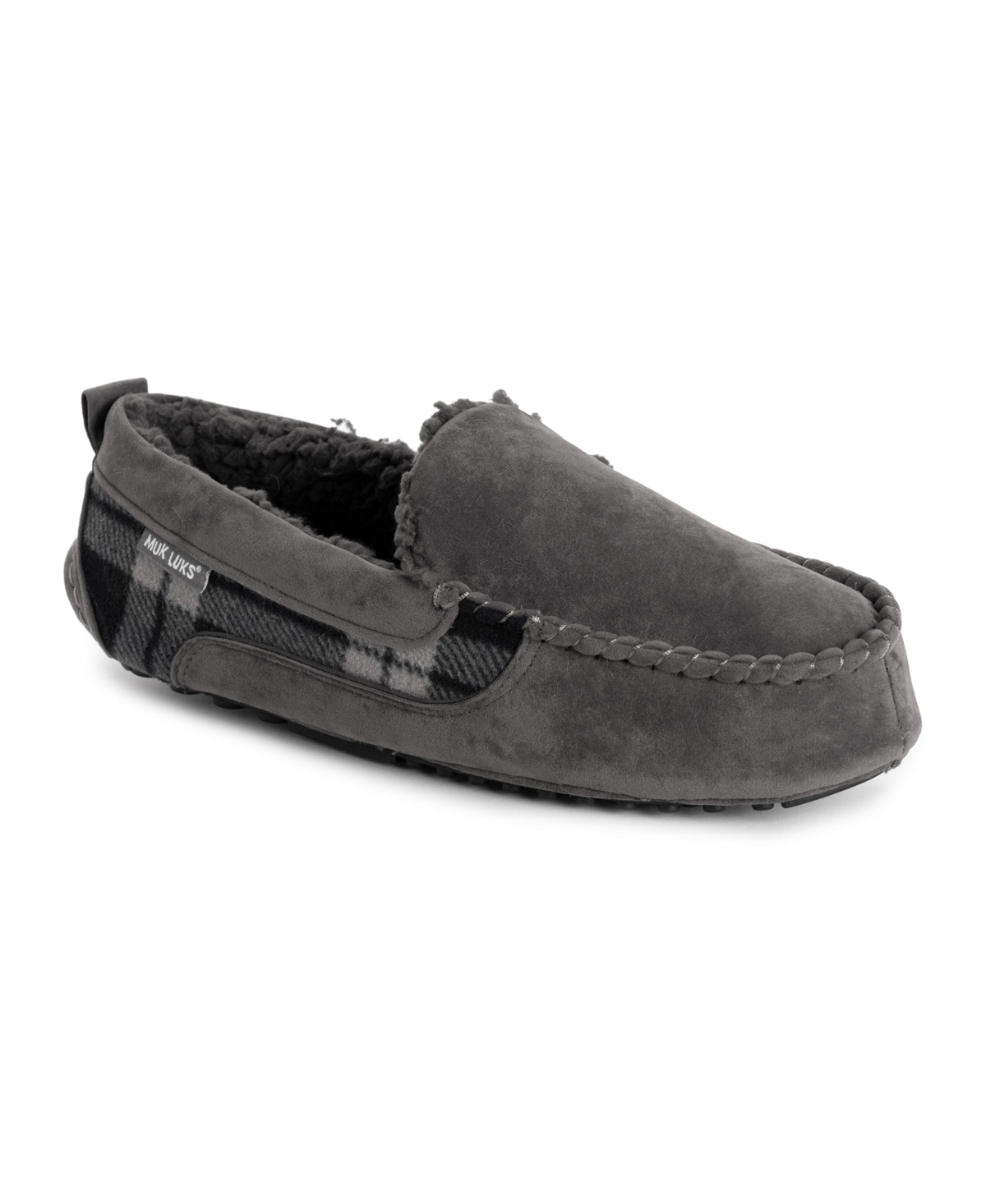 Men's Emmett Moccasin Slippers - Dark brown