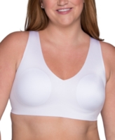 Vanity Fair Women's Beyond Comfort Sleek & Smooth Wireless Bra 72037 - Star White