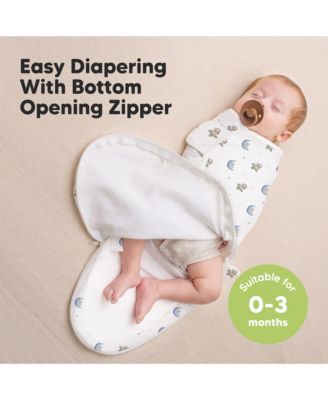 3pk Soothe Zippy Baby Swaddles Months, Newborn Sleep Sacks, Zipper Swaddle, Wearable Swaddle Blanket