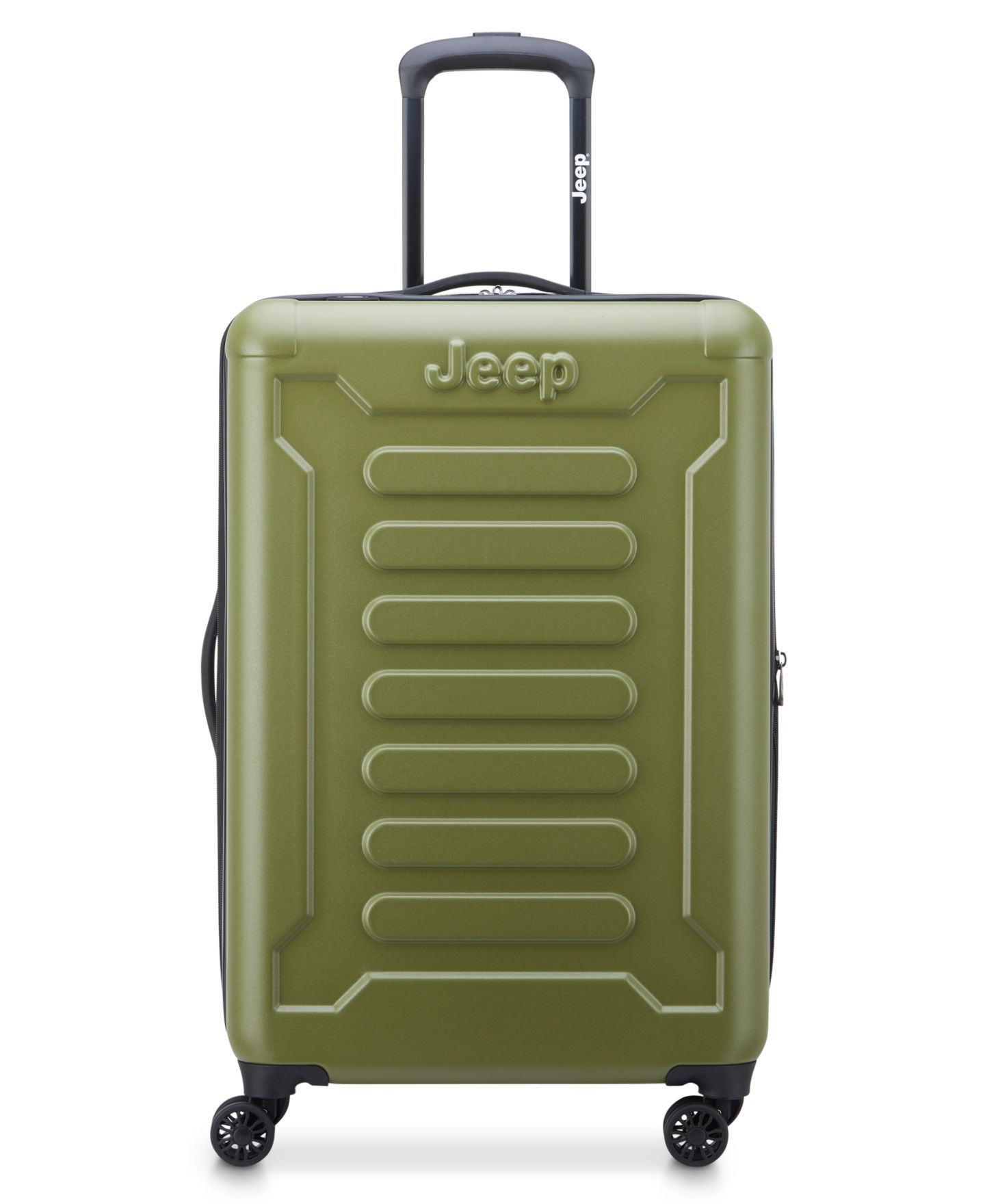 Сумка Jeep JH004C 24" Expandable 4-Double Wheels Upright Spinner, цвет: Avocado — фото 1