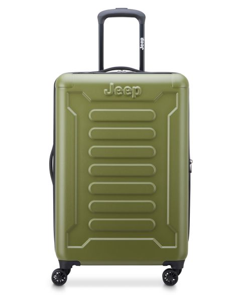 Сумка Jeep JH004C 24" Expandable 4-Double Wheels Upright Spinner, цвет: Avocado