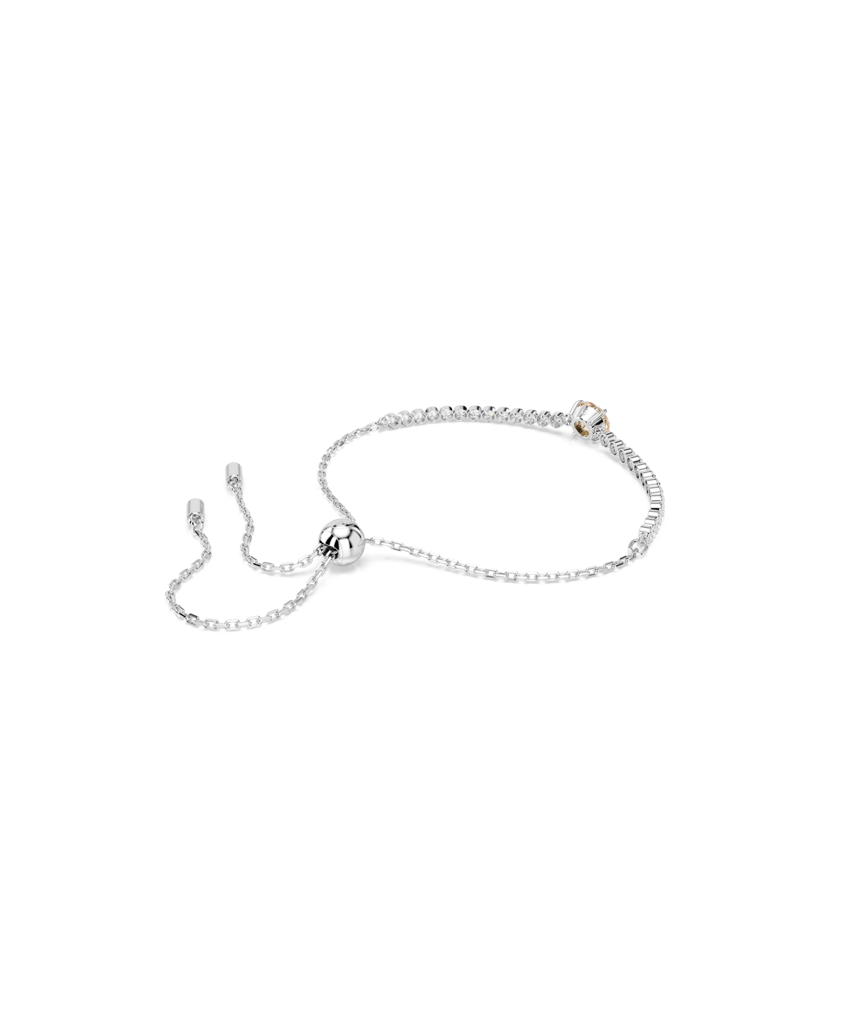 Swarovski Matrix Mixed Cuts Tennis Bracelet In Yellow