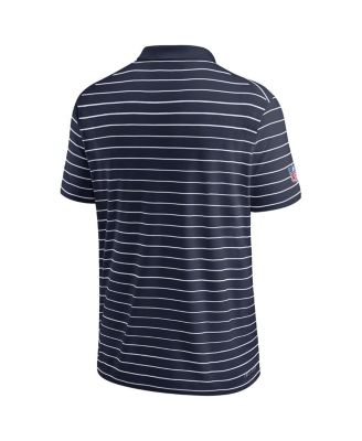 Men's Navy Tennessee Titans Sideline Lock Up Victory Performance Polo