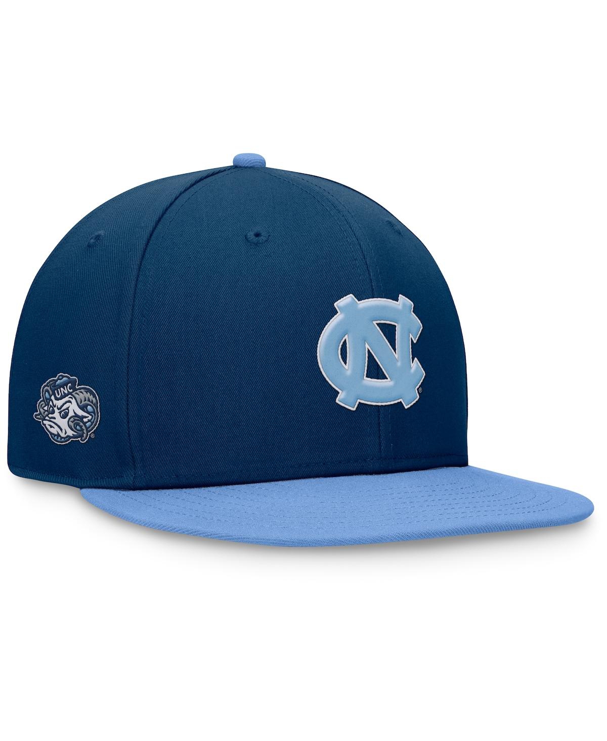 Top of the World Men'sLight Blue North Carolina Tar Heels Rally Two-Tone Fitted Hat - Navy, Light Blue