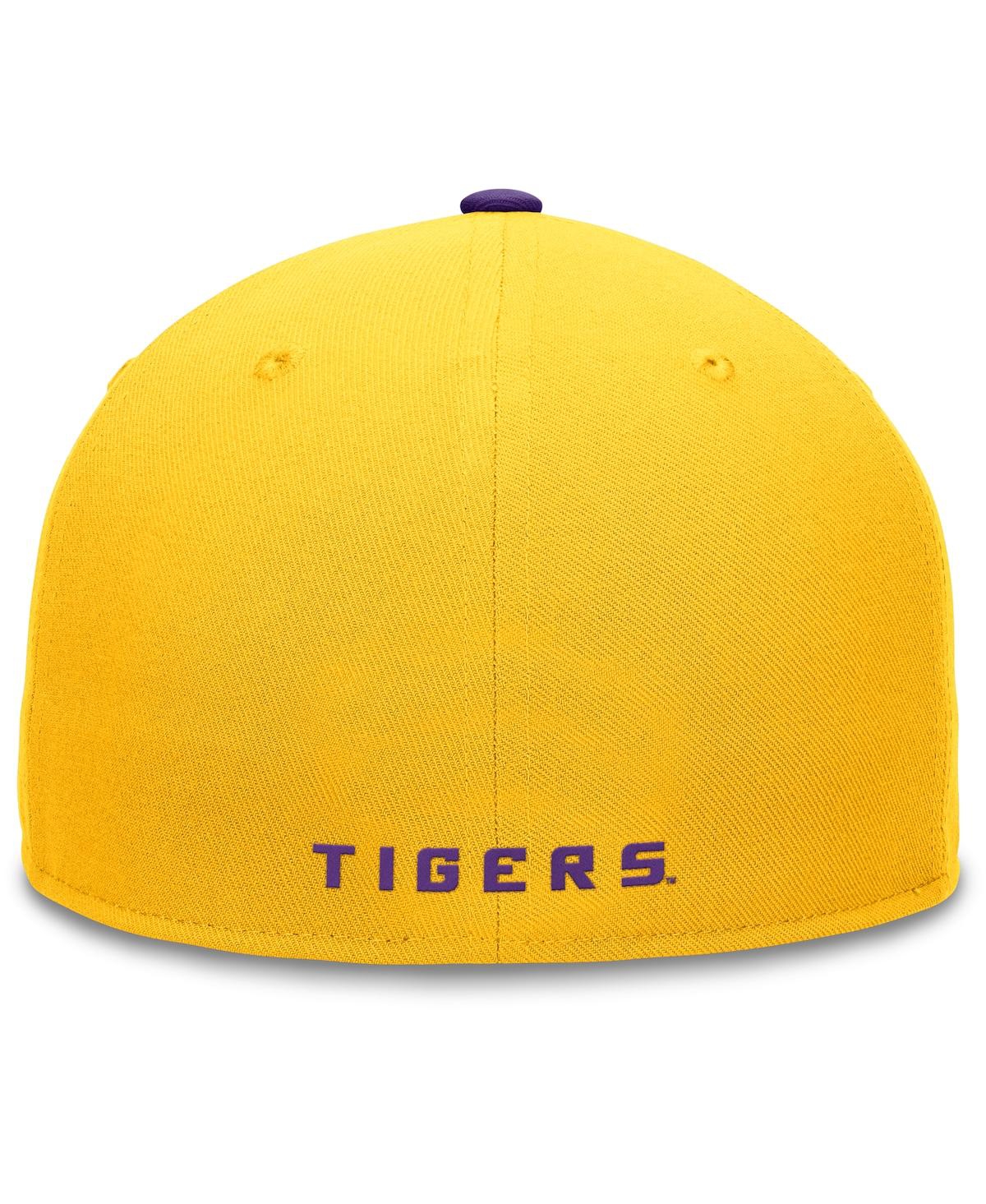 Top of the World Men'sPurple Lsu Tigers Rally Two-Tone Fitted Hat - Gold, Purple