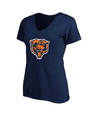 Women's Caleb Williams Navy Chicago Bears 2024 NFL Draft First Round Pick Plus Size Name Number T-Shirt
