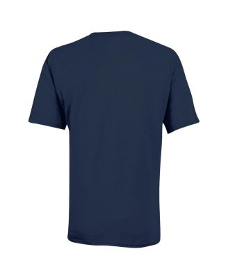 Big Boys and Girls Navy North Carolina Tar Heels Arch Over Logo T-Shirt