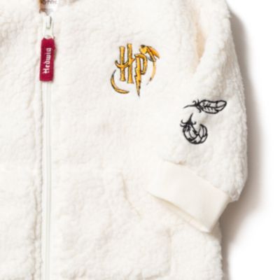 Hedwig Owl Fleece Zip Up Costume Hoodie Toddler| Child Boys