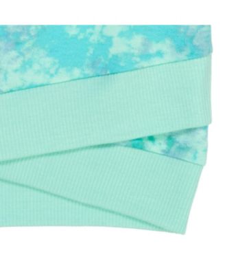 Rainbow Dash Girls French Terry Pullover Crossover Hoodie Toddler to Big Kid