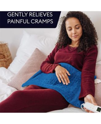 Electronic Heating Pad Temperature Control Machine Washable with Timer 33"x17"