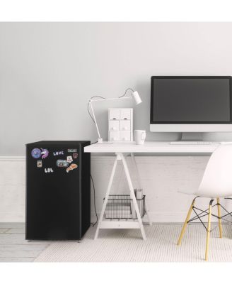 3.3 Cu. Ft. Compact Mini Refrigerator with Freezer, Can Dispenser